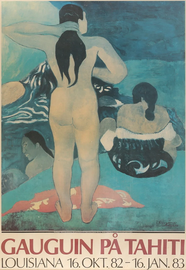PAUL GAUGUIN. Efter affich "Gauguin på Tahiti". — Engravings & Prints — RA Auktionsverket Norrköping