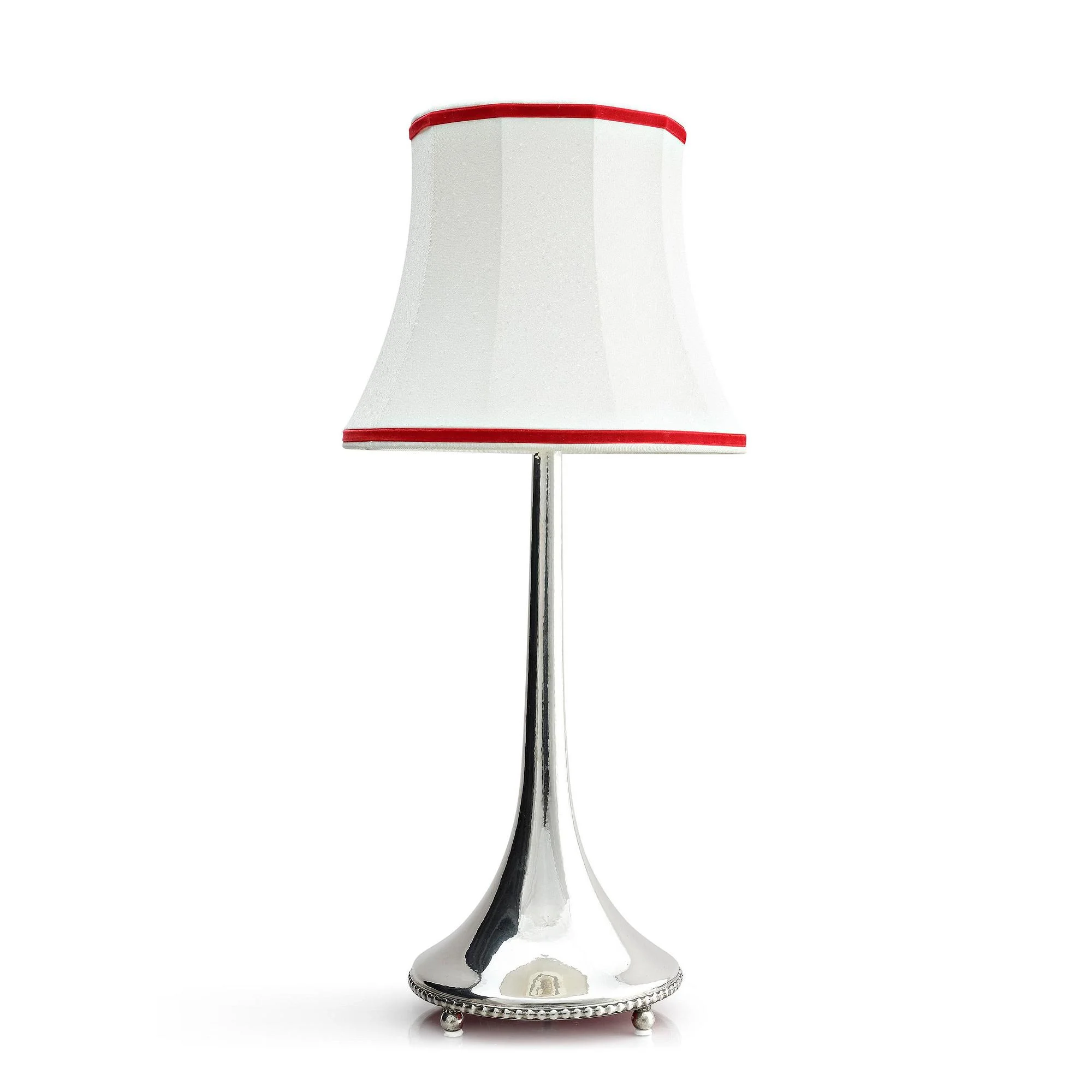 Karl Anderson, bordslampa, silver, Stockholm 1917. — Bukowskis