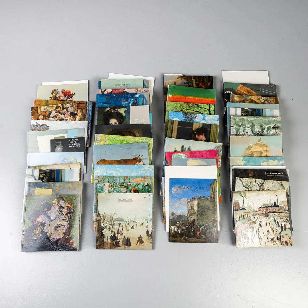 RICHARD GREEN ART GALLERY CATALOGUES COLLECTION (54). — Books — Griffin’s Auctioneers