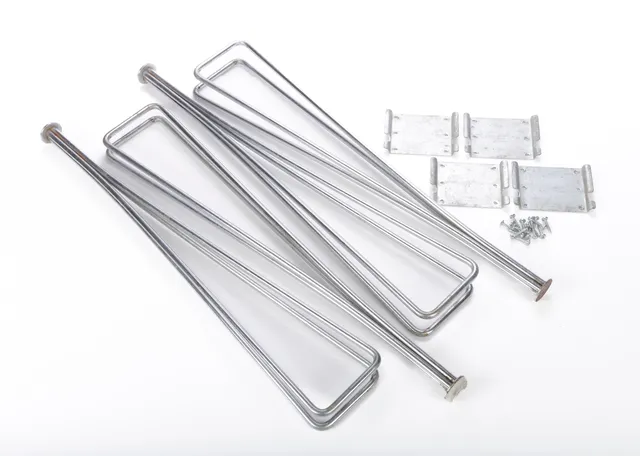 Piet Hein. Set of tension legs for Superellipse table (4)