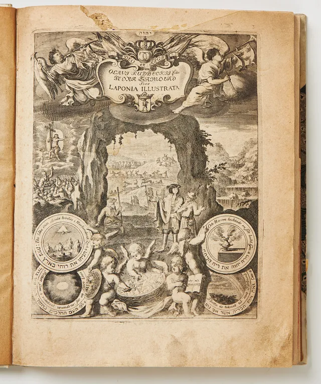 OLOF RUDBECK D. Y:S NORA SAMOLAD ELLER UPLYSTE LAPLAND 1701.