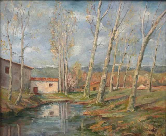 JOAQUIM MARSILLACH. Landscape.