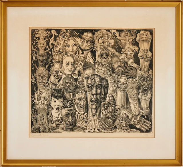 EDUARD WIIRALT. "Põrgu" (Hell/L'enfer).