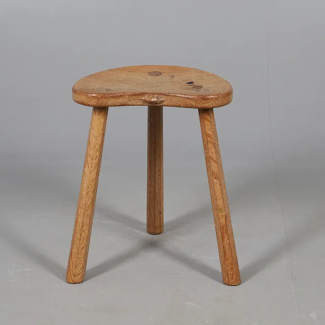ROBERT THOMPSON OF KILBURN - 'MOUSEMAN' STOOL.