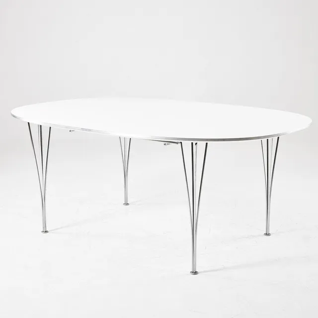 PIET HEIN. Matbord "Superellips" för Fritz Hansen 2005.