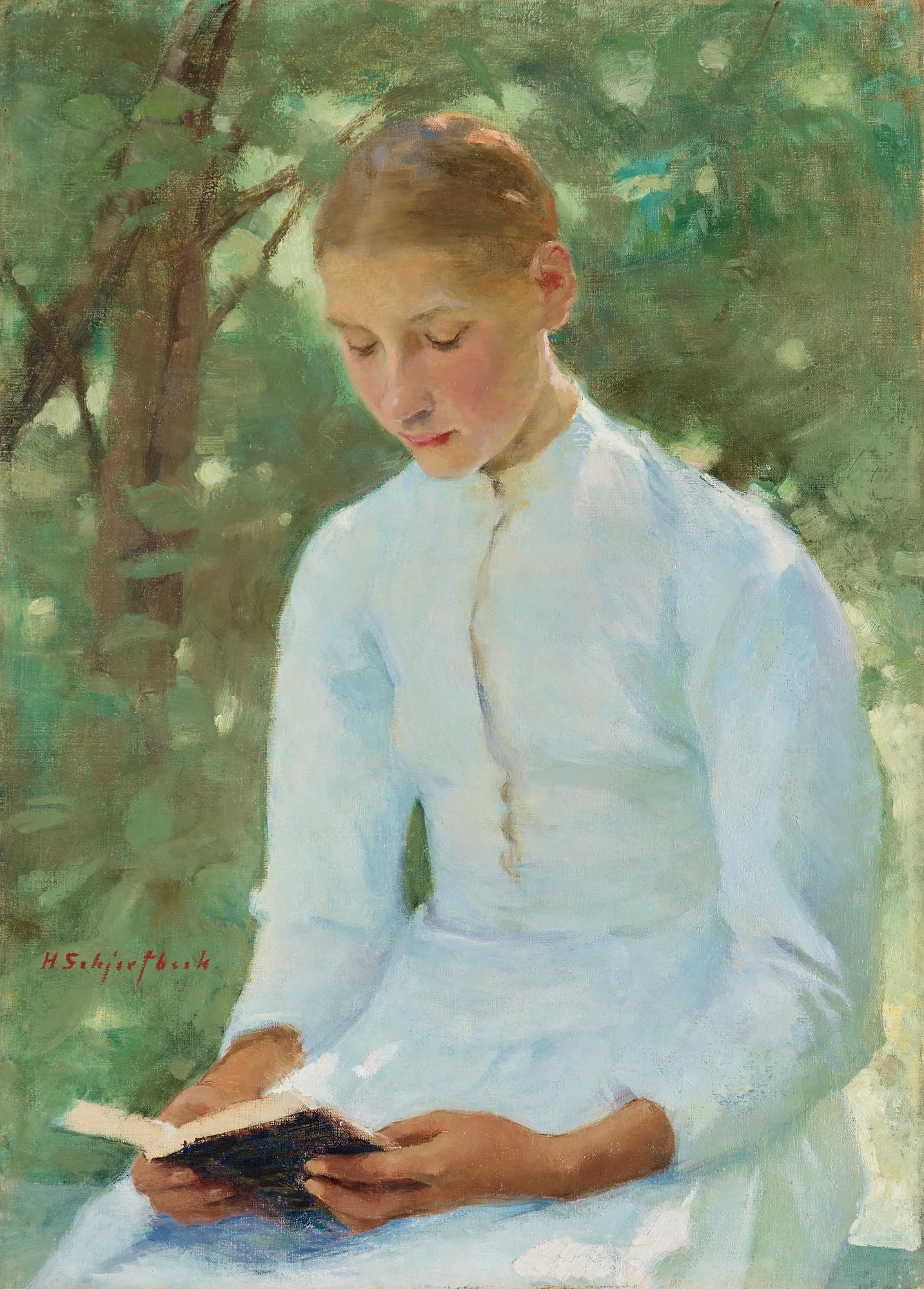 Helene Schjerfbeck, "Konfirmanden". — Bukowskis