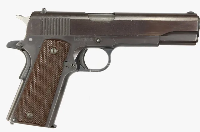 PISTOL, fabrikat Remington, modell 1911 A1, kaliber .45 ACP, tillv.nr 4470.
