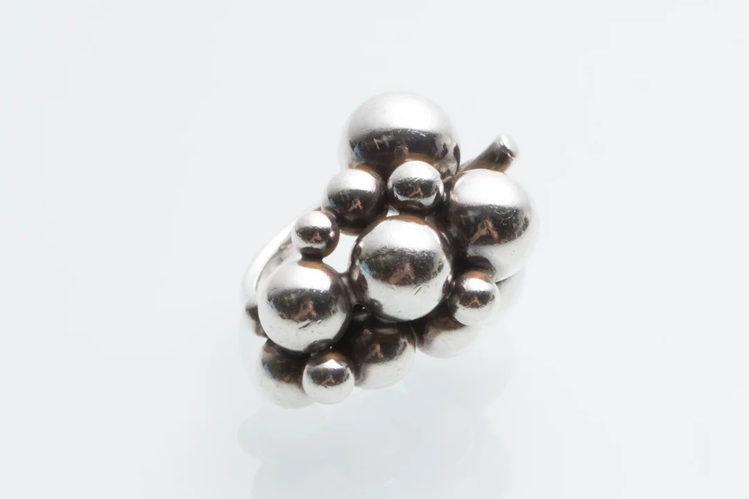 Georg Jensen. Moonlight Grapes sterling silver ring — Jewellery/Rings — Lauritz