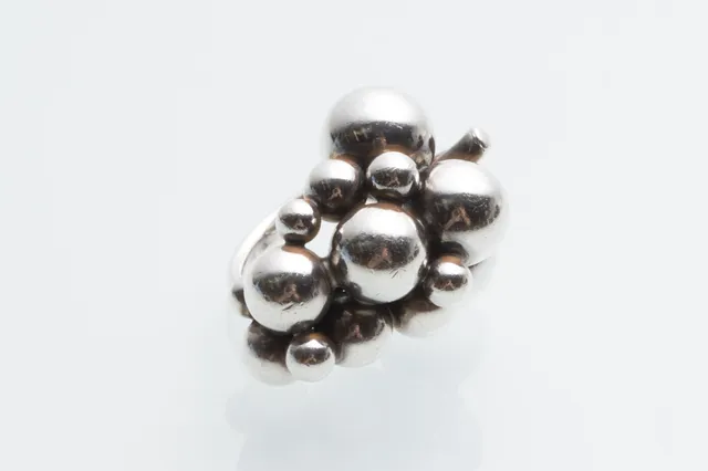 Georg Jensen. Moonlight Grapes sterling silver ring