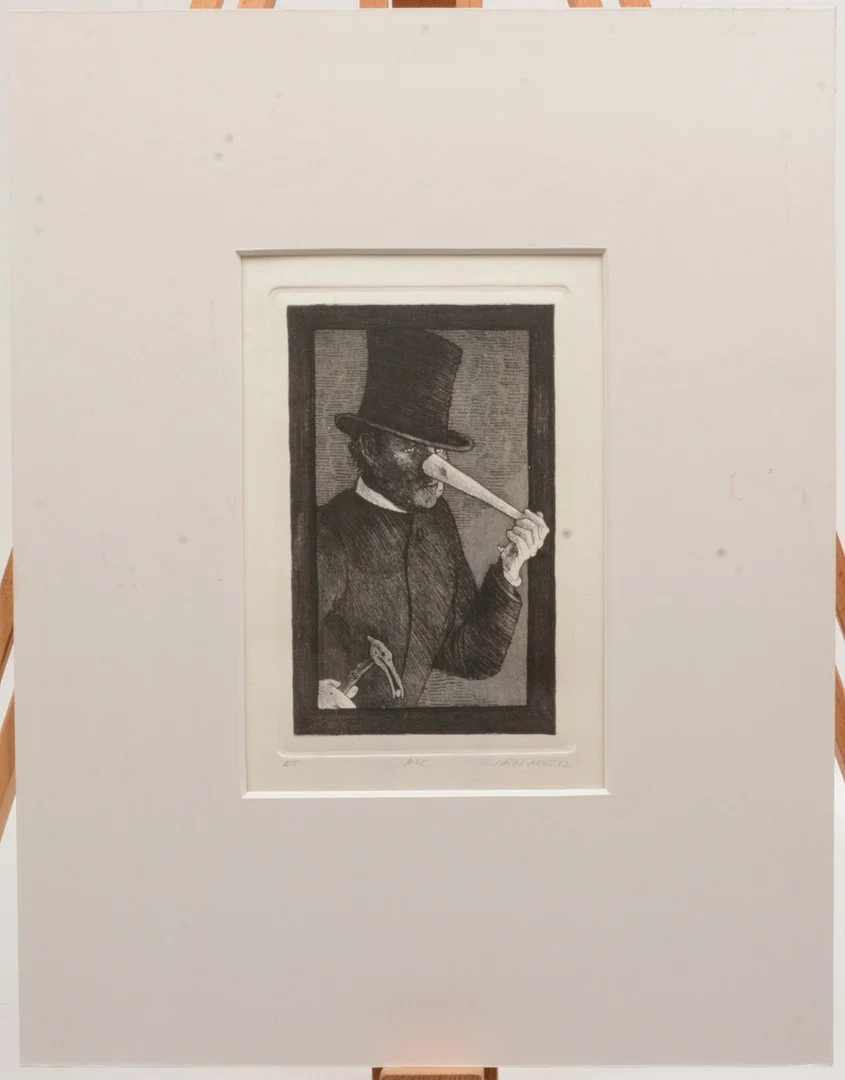 JORDI ARKÖ. HIC. Tryck. — Engravings & Prints — Connoisseur Bokauktioner