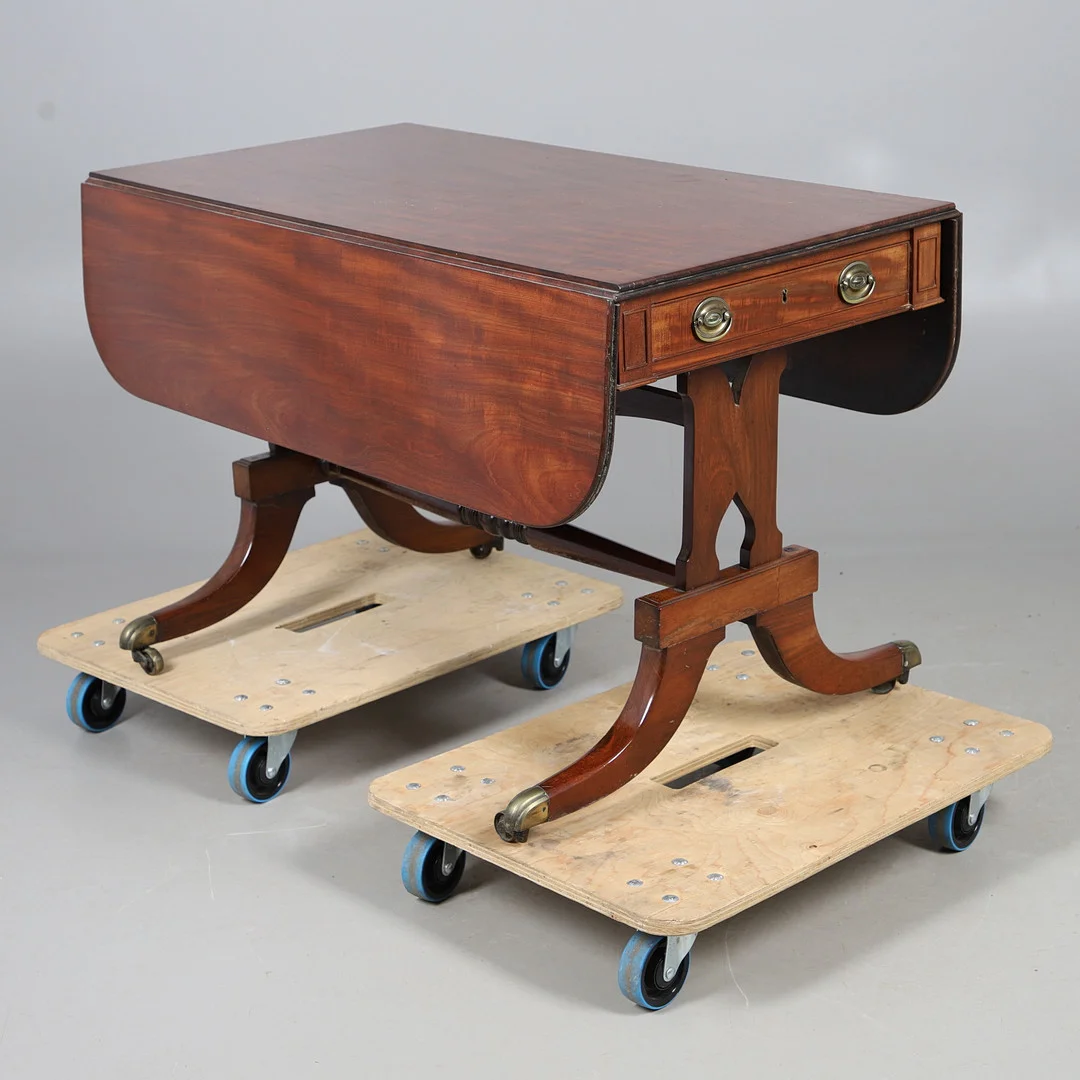 MAHOGANY PEMBROKE TABLE. — Tables — Lawrences Auctioneers