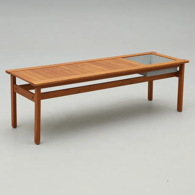 INGVAR ANDERSSON. Blombänk, "Florida", Averskogs Möbelfabrik, Lammhult, 1960-tal.