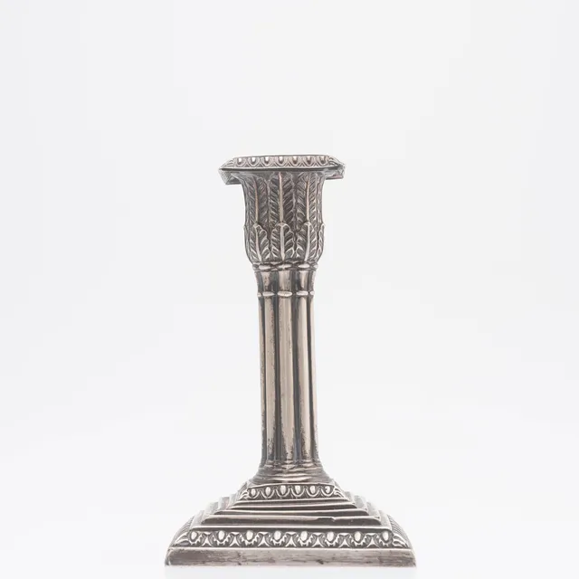Tafelleuchter, Sterling Silber, London, 1903.