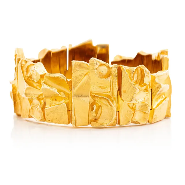 Björn Weckström, armband 18K guld "Tenochtitlan", Finland. För Lapponia.