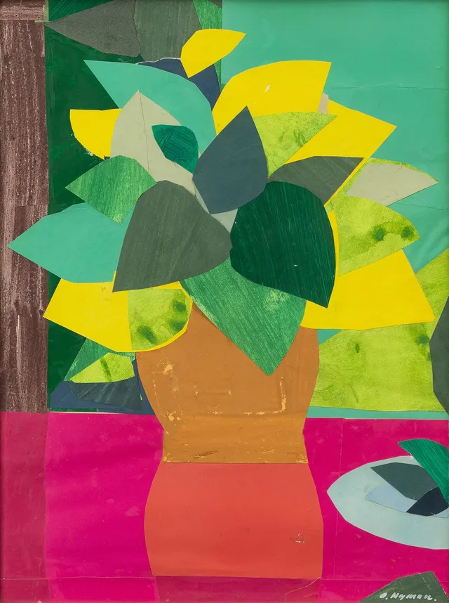 Olle Nyman, ”Genomlysta blad”.