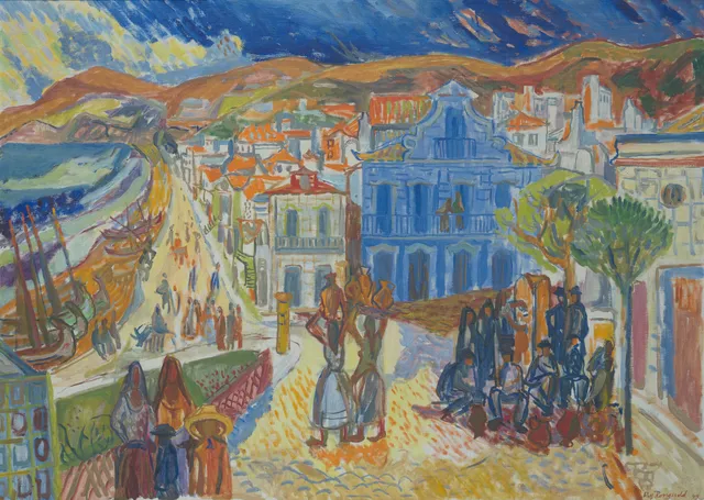 Kongsvold, Rolf — "Fiskerby i Syd Portugal" 1949