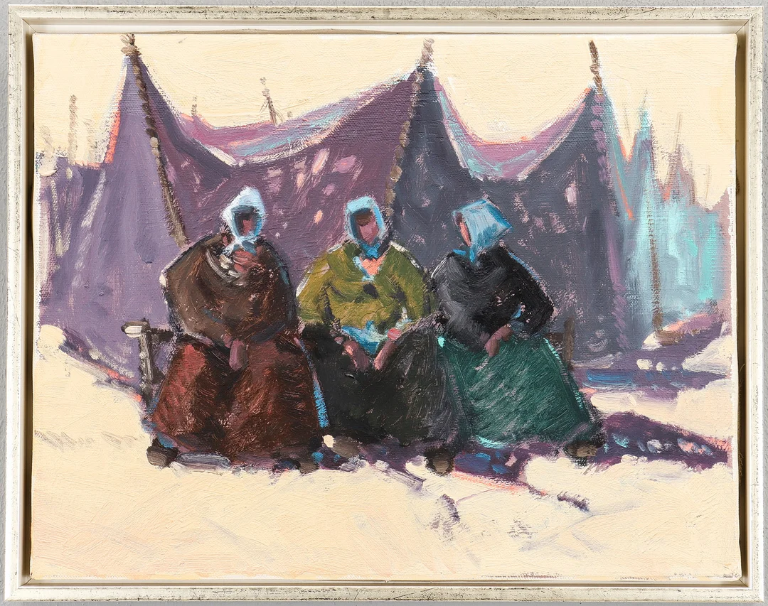 BENGT ANDRÉN. olja på duk, osignerad. — Paintings — Karlstad Hammarö Auktionsverk