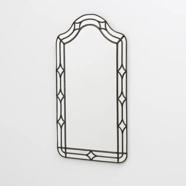 SPEGEL, blyinfattat glas. 1900-tal.
