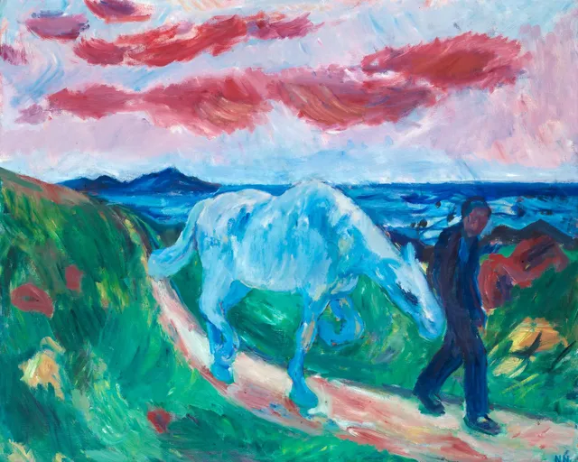 Nils Nilsson, Bonde vid havet.