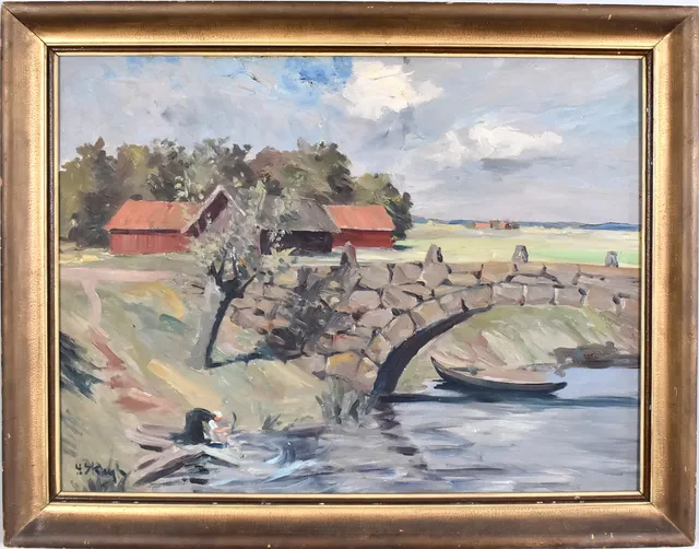 HENRIK SKAGH. Olja på pannå.