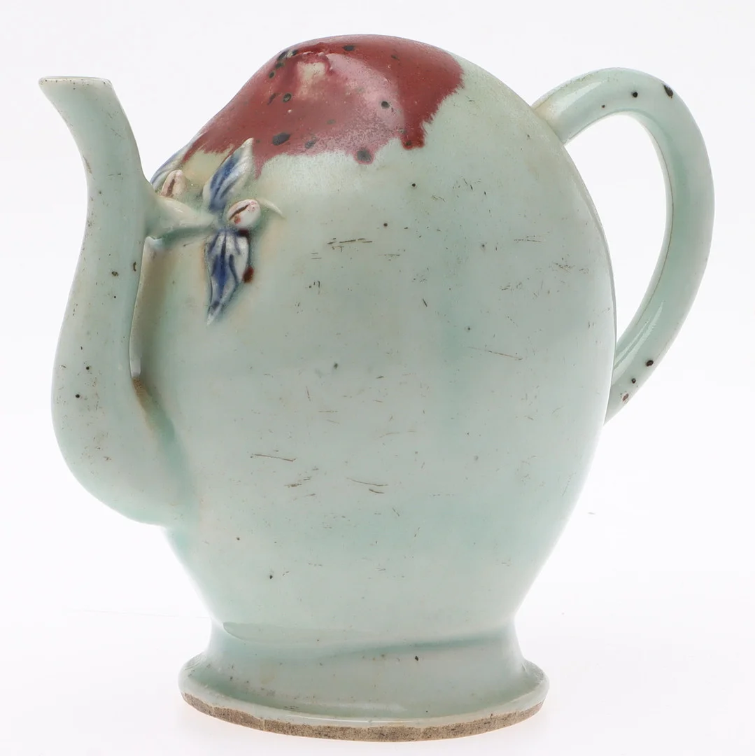 VINKANNA, Cadogan Reverse pot, Celadonglasyr, 1800-tal, Kina. — Ceramics & Porcelain — Ekenbergs Auktioner