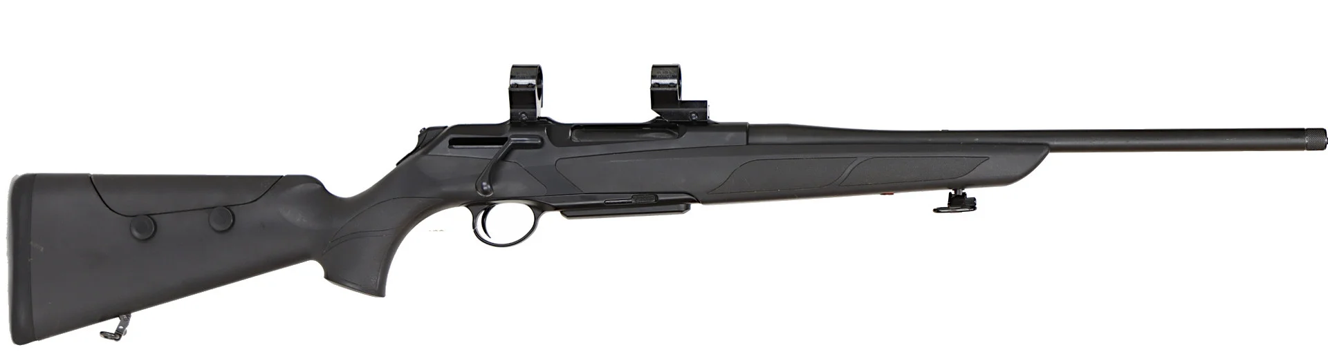 312. KULGEVÄR, tyskt, Repeter, fabrikat Merkel, modell Helix, kaliber .308W, tillv.nr RX007123, se-nr SE2481918. — Rifles — Walter Borg