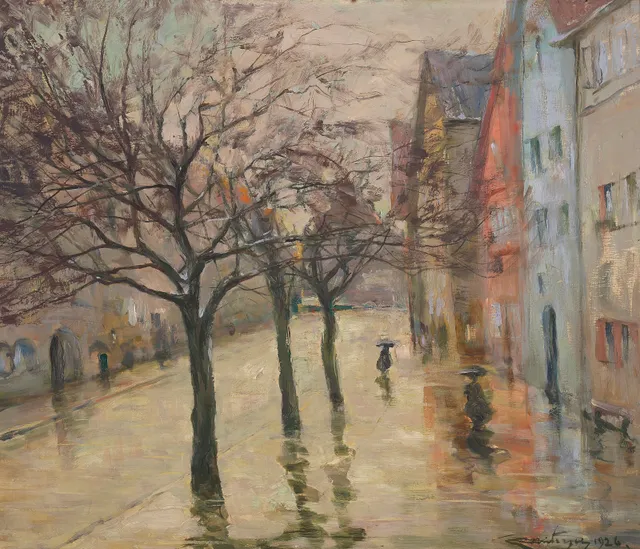 Dørnberger, Karl — "Solregn, Rotenburg" 1926