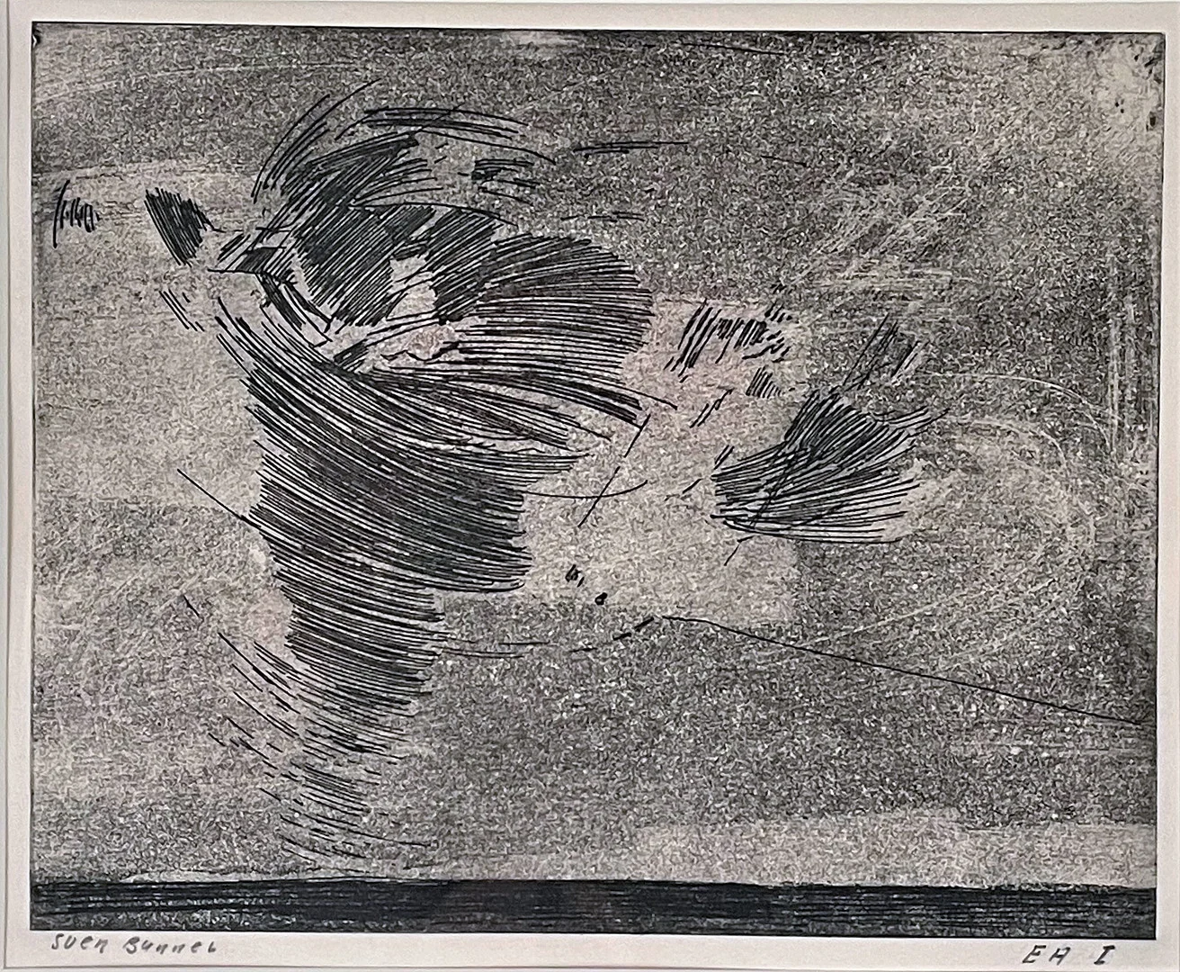 SVEN BUNNEL. 1929-2004, etsning, numrerad, signerad. — Engravings & Prints — Auktionsverket Engelholm