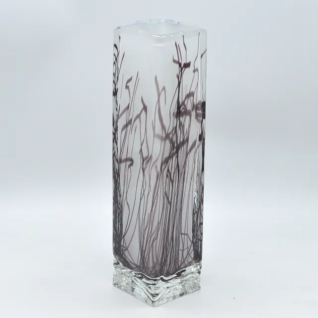 ALEŠ VALNER. DESIGNERVASE, STUDIOGLAS, FÜR BERÁNEK, TSCHECHIEN, 1990, SIGNIERT UND DATIERT.