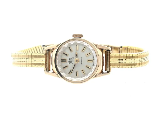 Siduna Incabloc 14K, manuell, snr. 5640 11785, plastglas, 16mm, stållänk, viklås, brv 17,2g