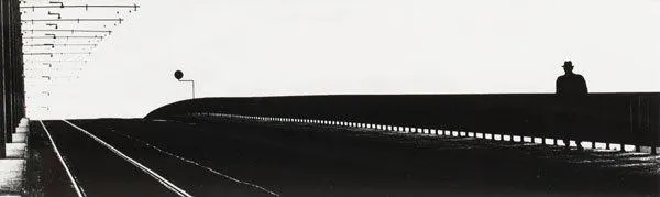 Lennart Olson, "Västerbron III, 1954".