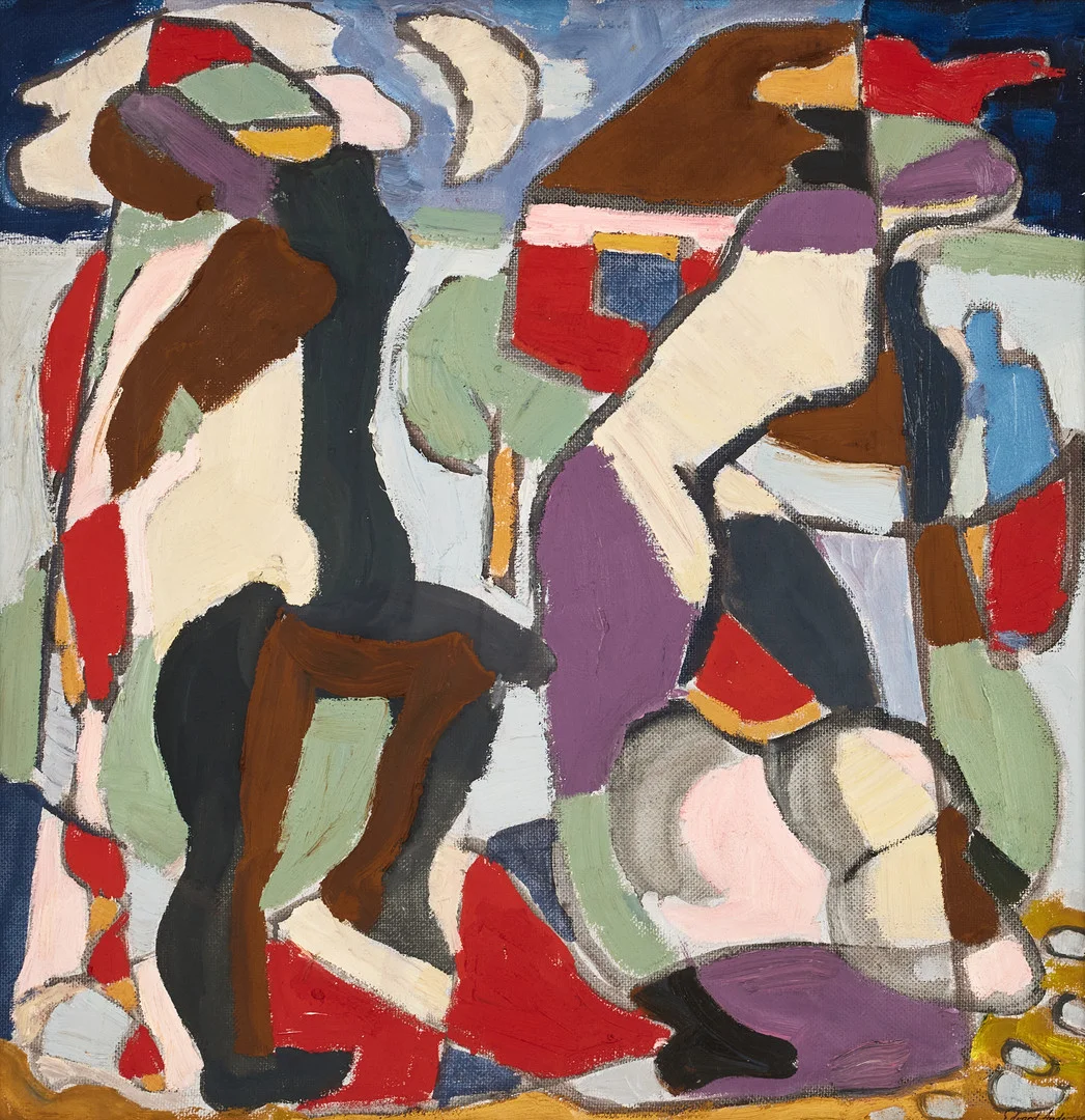 EDVARD ANDERSSON. Utan titel. — Paintings — Stockholms Auktionsverk Magasin 5