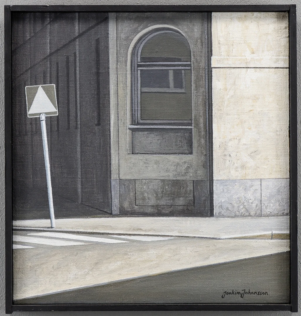 JOAKIM JOHANSSON. Motiv från Karlstad. — Paintings — Karlstad Hammarö Auktionsverk