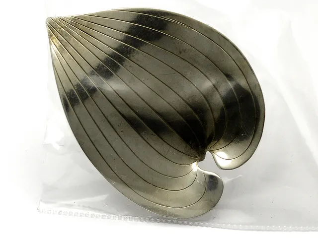 Brosch Silver År 1957 B:4,5cm 8,2g