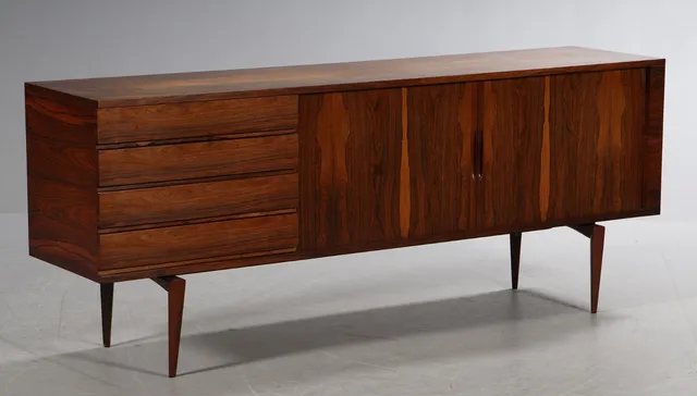 H. W. Klein. Low sideboard, rosewood