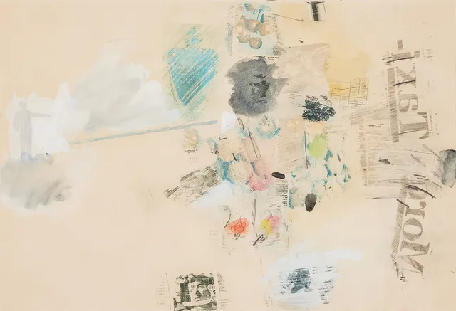 ROBERT RAUSCHENBERG. Untitled.
