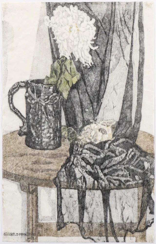 GUNHILD FRYKLUND. "Slöjan".