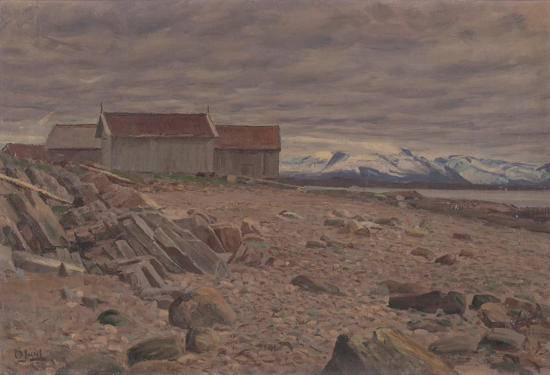 Juul, Ole — Kystlandskap — Kunst/Maleri — Blomqvist