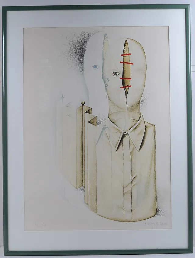 BERT JOHNNY NILSSON. Surrealism 1977.