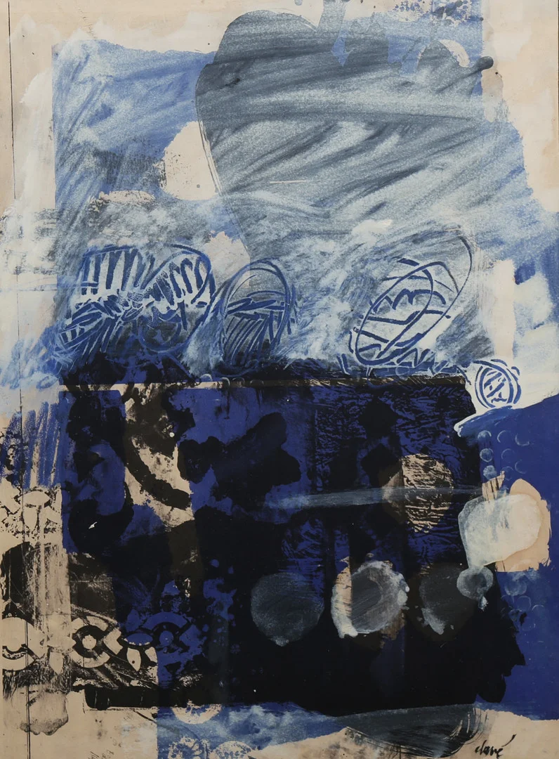 ANTONI CLAVÉ. "Composition Bleue". — Paintings — Balclis