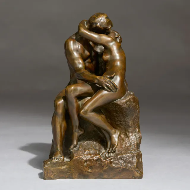 Rodin, Auguste — "Le Baiser" réduction n°3 / "Kysset" 3. reduksjon, 1905-10