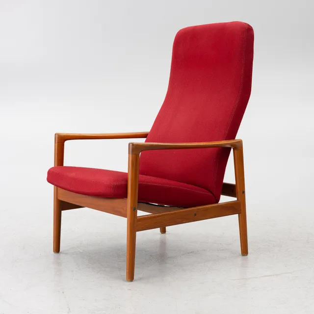 Alf Svensson, fåtölj, ur "Bra bohag"-serien, Dux, Ljungs Industrier, 1960-tal.