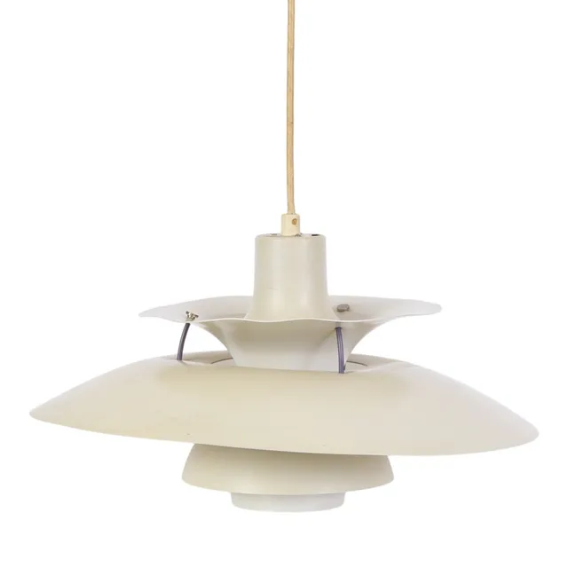 POUL HENNINGSEN. Louis Poiulsen. PH5 pendel, hvid.