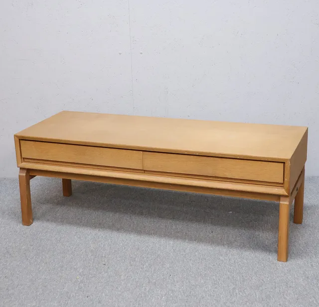 MARIAN GRABINSKI. hallbord / TV-bänk, ek delvis fanér, ur serien "MTP", IKEA, 1960-tal.