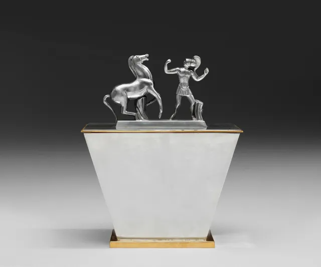 OSCAR ANTONSSON, skrin "Hästbetvingaren", Ystad Tenn 1931.