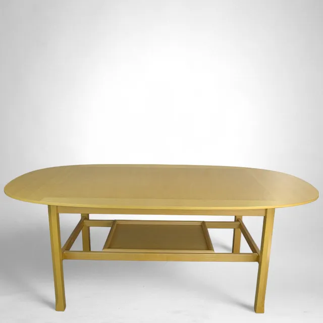 SOFFBORD med bricka, björk och masurbjörk, Stockholm, IKEA, 1990-tal.