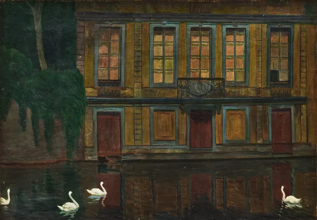 PELLE SWEDLUND. "Det öde huset, Brygge".
