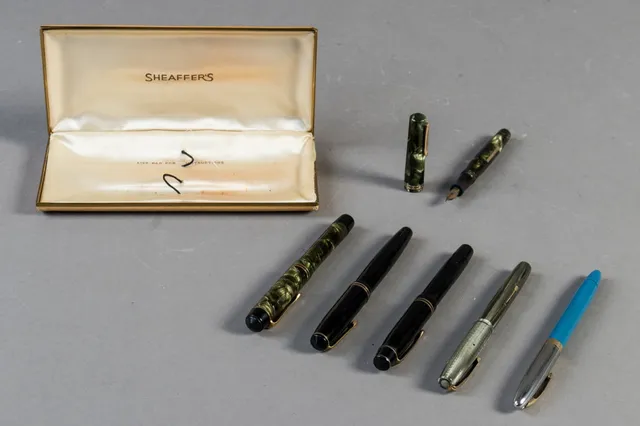 Seks fyldepenne (6)