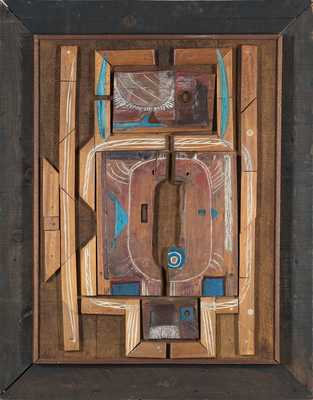 Gauguin, Paul René — "Gammel by ved havet" 1965 — Kunst/Øvrig billedkunst — Blomqvist