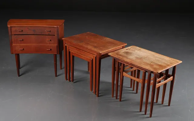 Møbler af teak, 1960'erne (3)